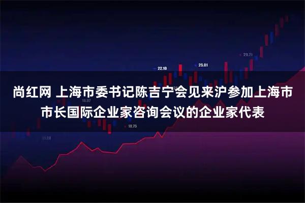 尚红网 上海市委书记陈吉宁会见来沪参加上海市市长国际企业家咨询会议的企业家代表