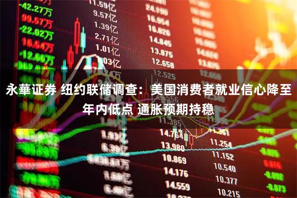 永華证券 纽约联储调查：美国消费者就业信心降至年内低点 通胀预期持稳